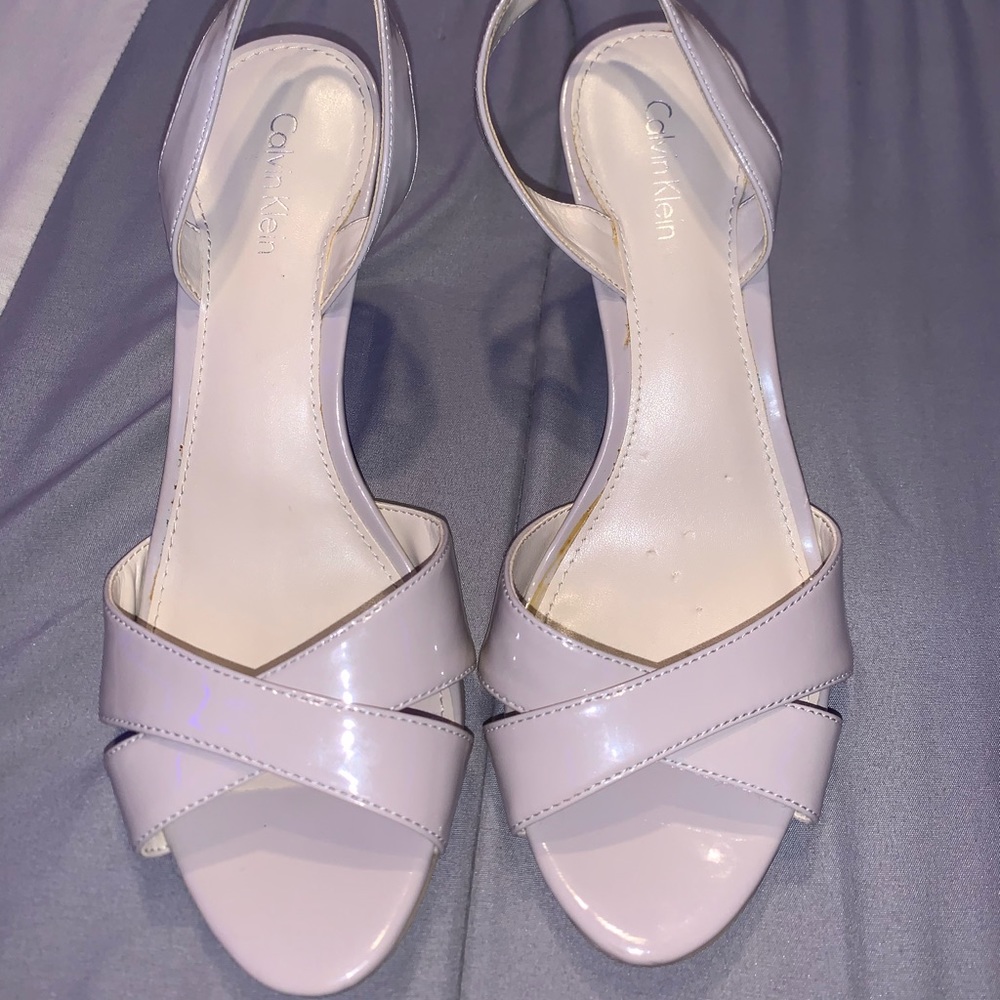 Calvin Klein Blush Pink Lucette Formal Shoes